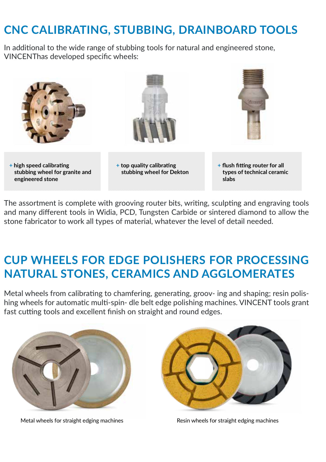 Vincent - Italian quality diamond tooling