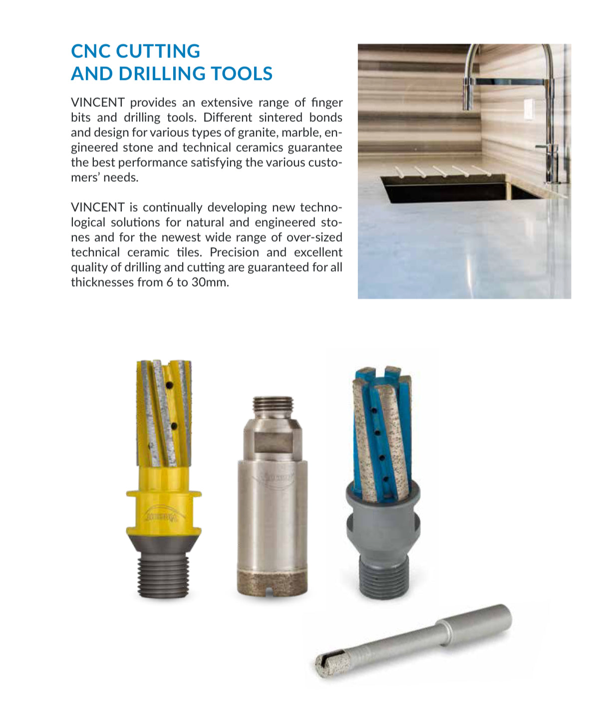 Vincent - Italian quality diamond tooling