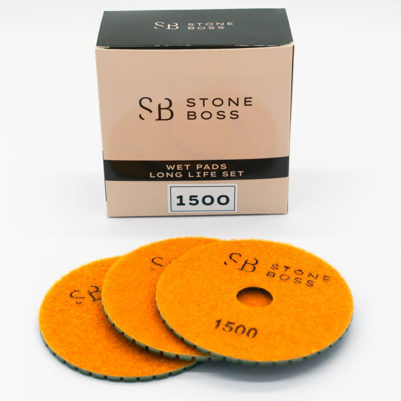 Wet Pads - Long Life - #1500 Grit