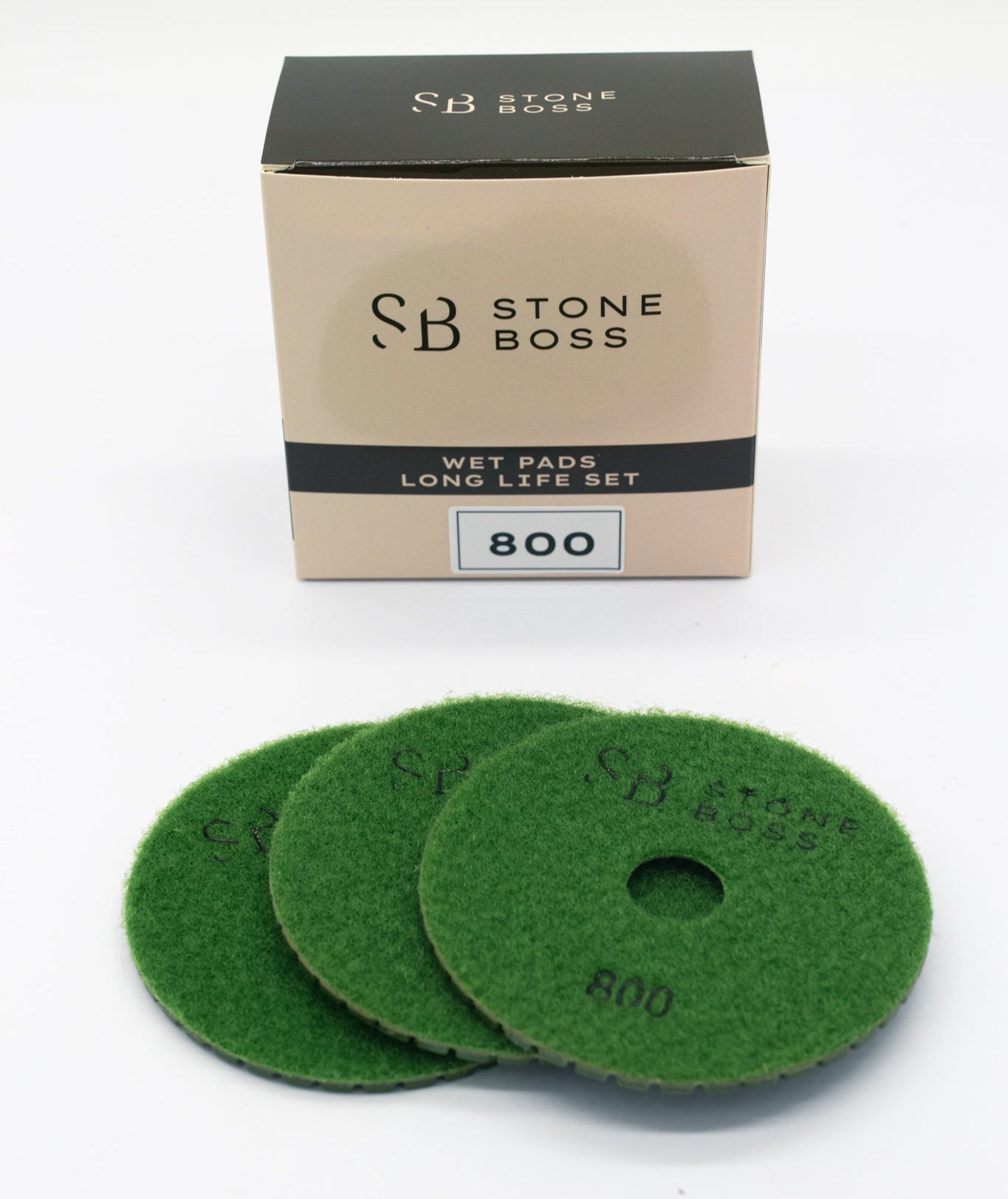 Wet Pads - Long Life - #800 Grit