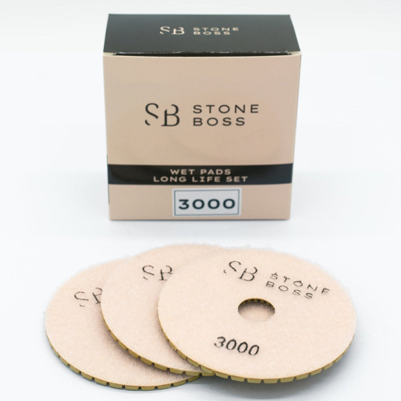 Wet Pads - Long Life - #3000 Grit