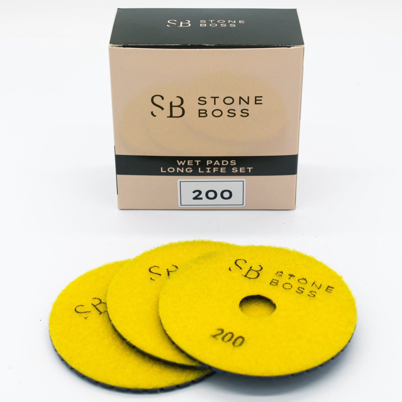 Wet Pads - Long Life - #200 Grit