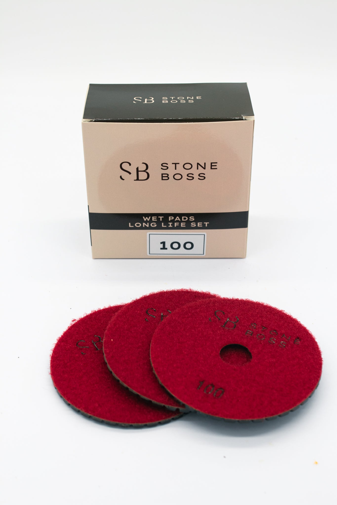 Wet Pads - Long Life - #100 Grit