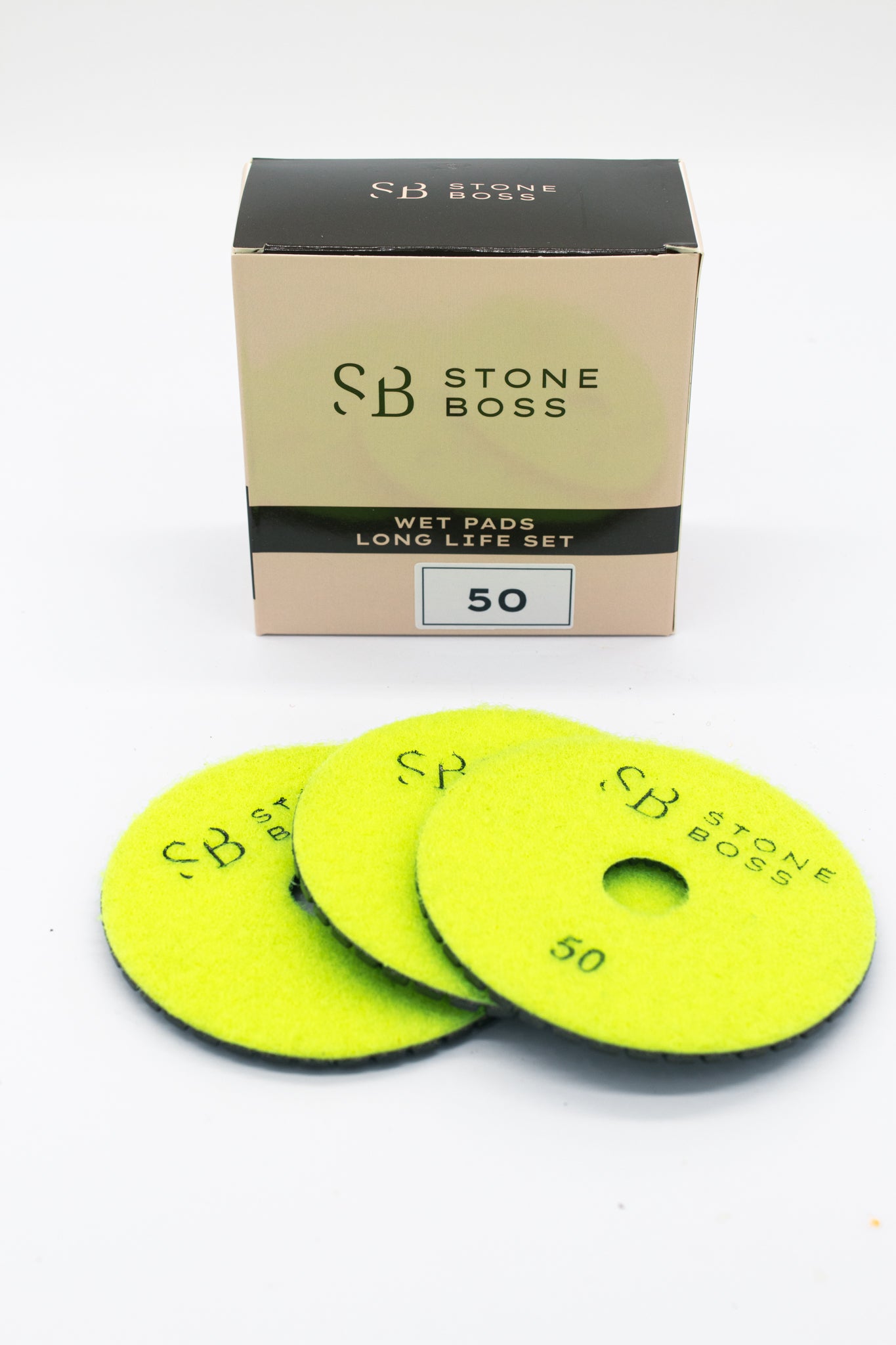 Wet Pads - Long Life - #50 Grit