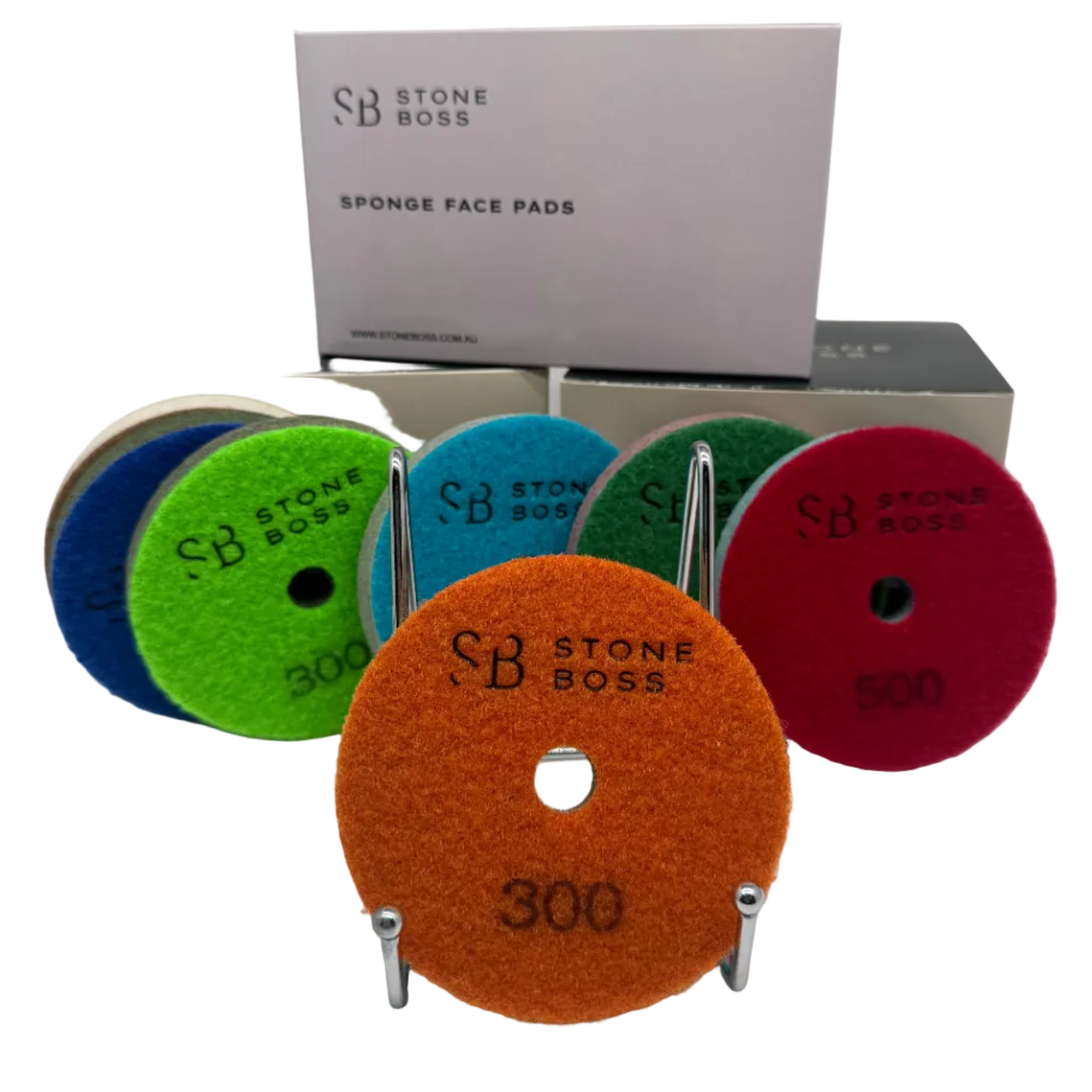 4" Sponge Fibre Polishing Pads