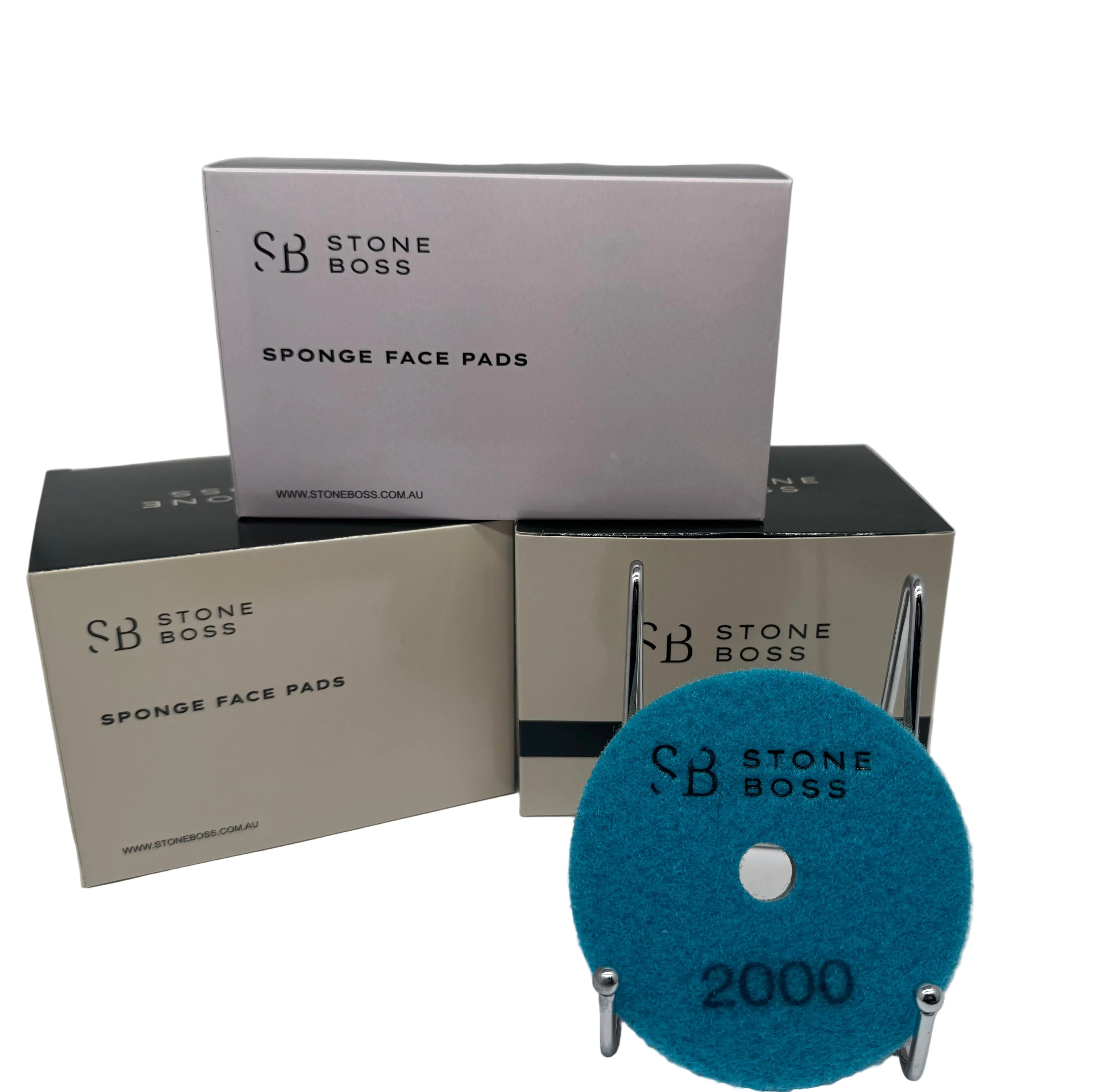 4" Sponge Fibre Polishing Pads