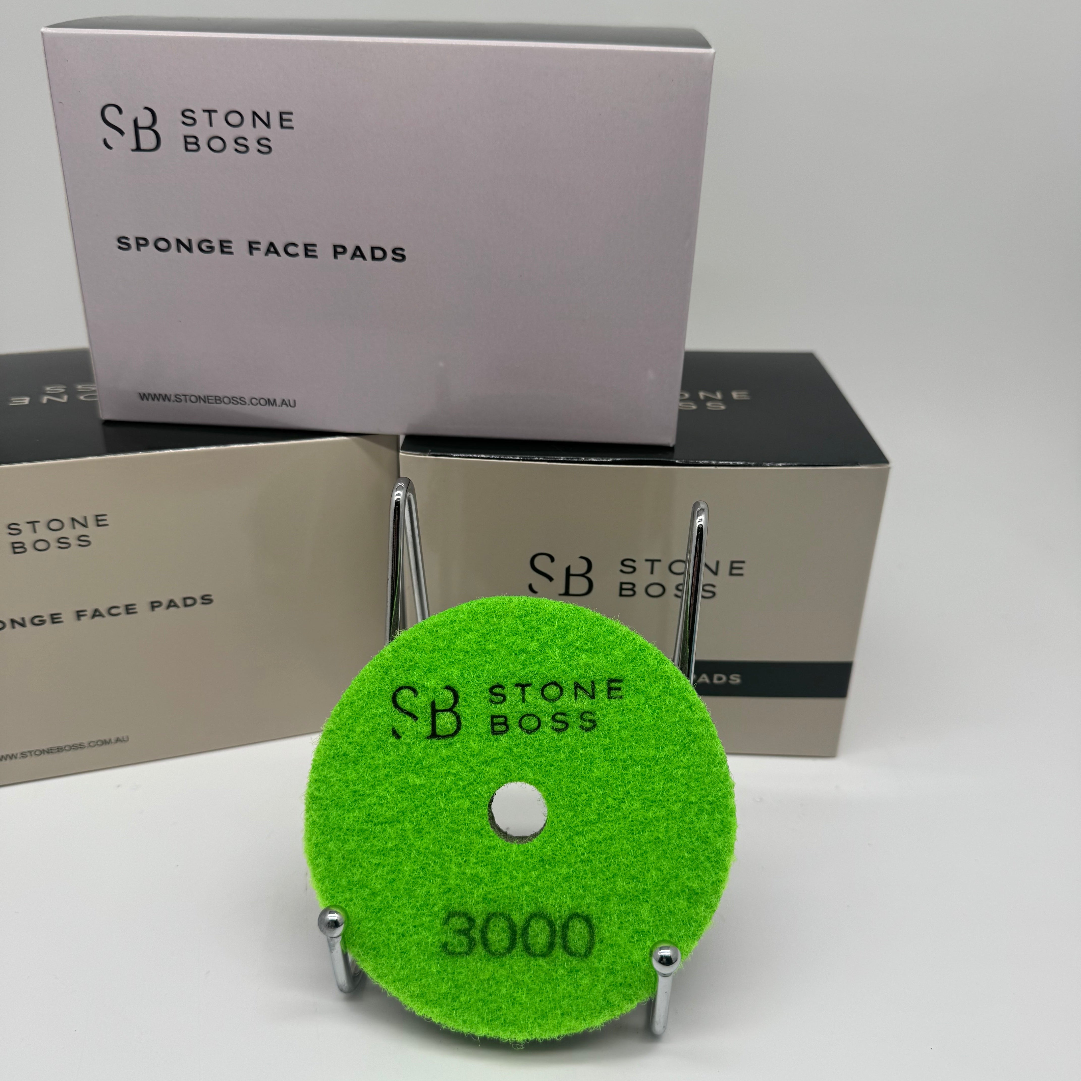 4" Sponge Fibre Polishing Pads