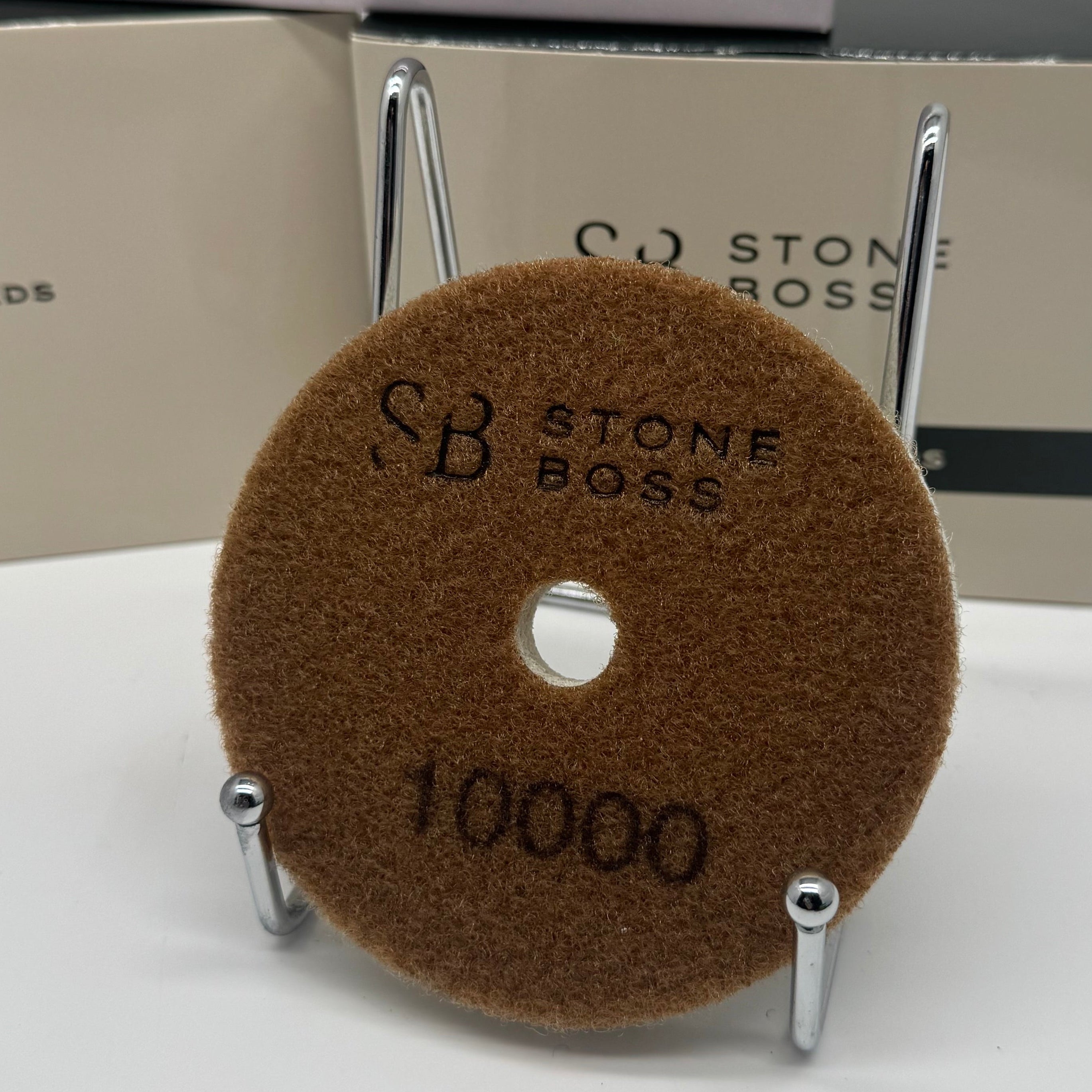 4" Sponge Fibre Polishing Pads