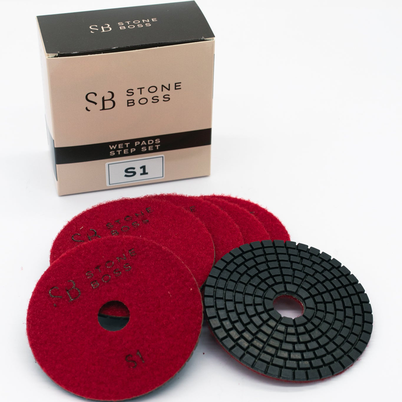 Wet Pads - Step Set- #1 Grit