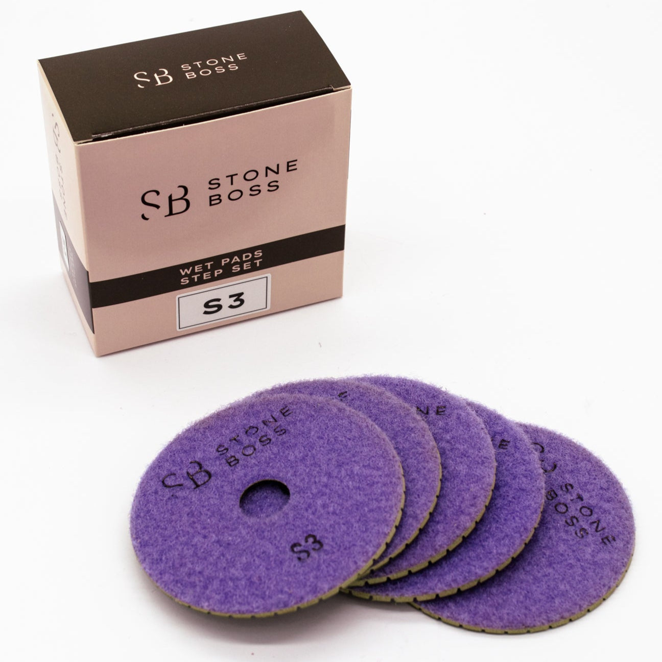 Wet Pads - Step Set- #3 Grit