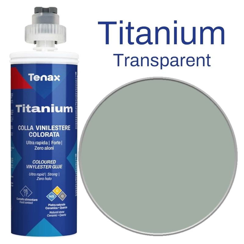 Titanium Extra Rapid Cartridge Glue 250 ML Transparent