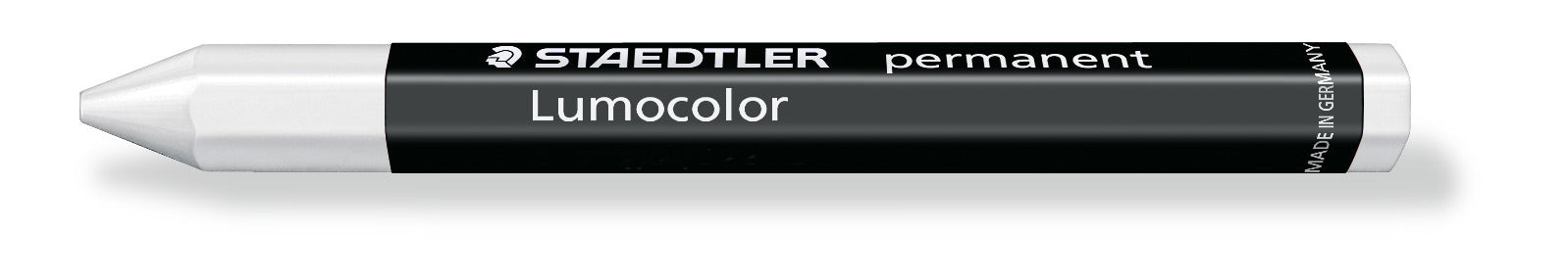 White Lumocolor permanent omnigraph - Waterproof universal crayon Box of 12