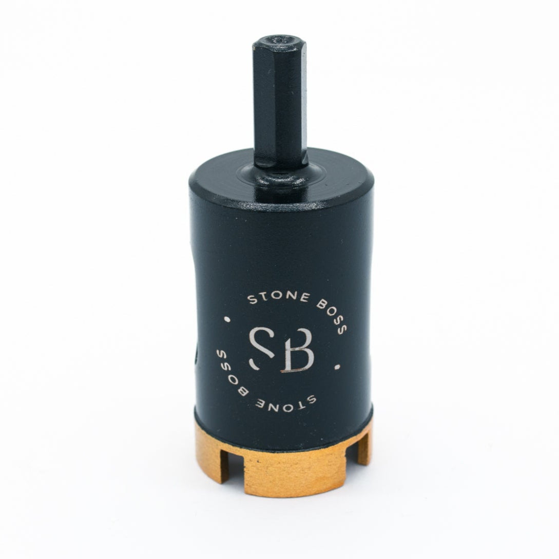 Drill bit with Hexagonal adaptor For Granite and Engineered Stone - 35mm