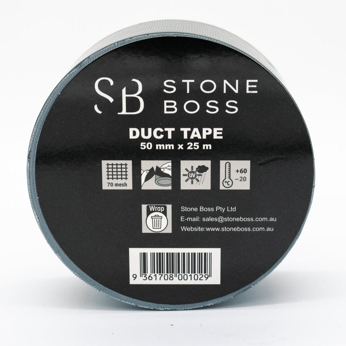 Black Cloth Tape 50mm x 25m