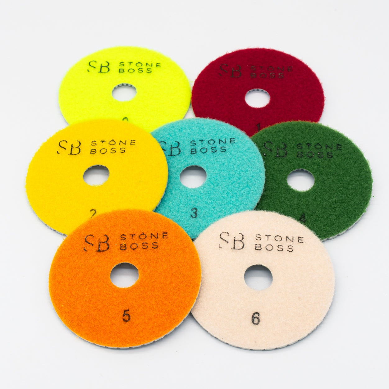 Wet Pads - 7 Step Premium Pads - Singles