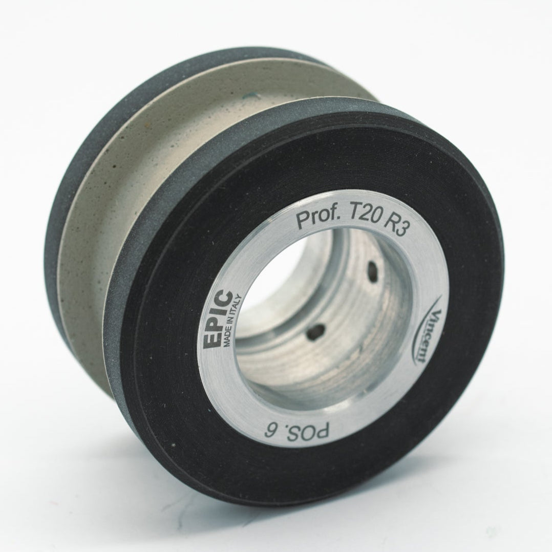 VINCENT - Profile 6 - EPIC Polishing Wheel - Pencil Round Profile T 20 R3