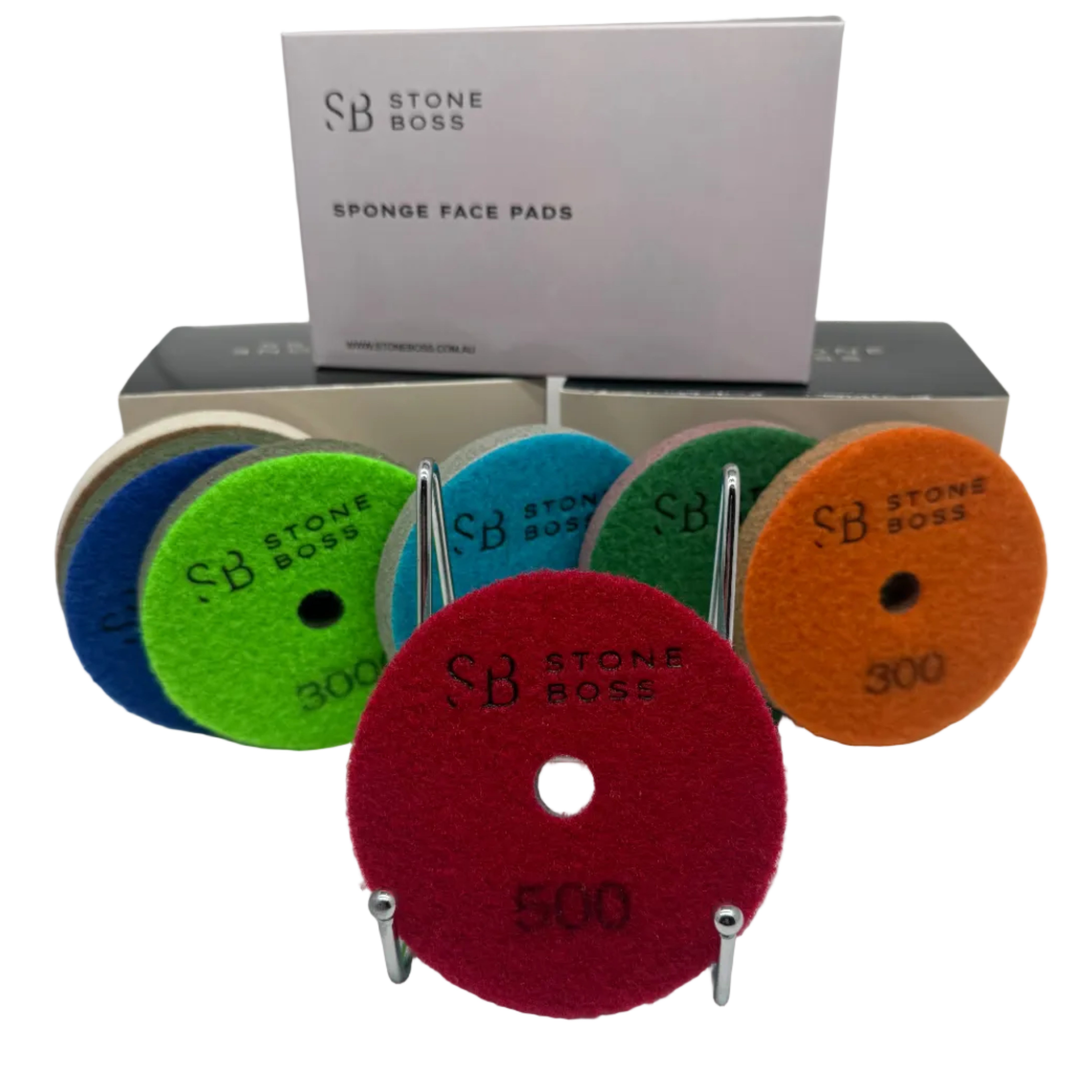 4" Sponge Fibre Polishing Pads