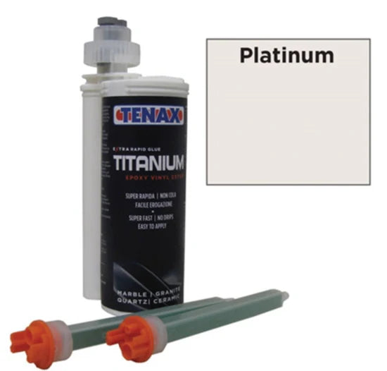 Titanium Extra Rapid Cartridge Glue 250 ml Platinum